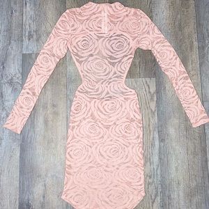** SOLD** Fashion Nova Kiss From A Rose Dress